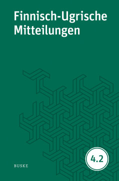 Finnisch-Ugrische Mitteilungen Band 4.2 Finnisch-Ugrische Mitteilungen Band 4.2