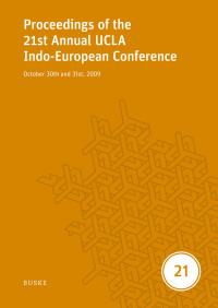 Proceedings of the 21st Annual UCLA Indo-European Conference