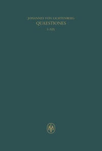 Quaestiones, 1-19
