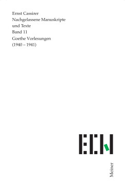 Goethe Vorlesungen (1940–1941) Goethe Vorlesungen (1940–1941)