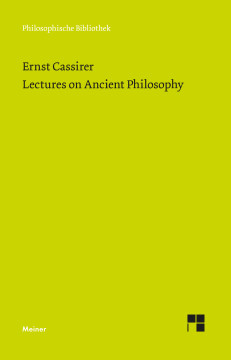 Lectures on Ancient Philosophy Lectures on Ancient Philosophy
