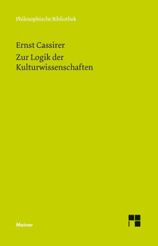 Zur Logik der Kulturwissenschaften. Fünf Studien Zur Logik der Kulturwissenschaften. Fünf Studien