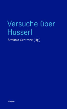 Versuche über Husserl Versuche über Husserl