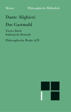 Das Gastmahl. Viertes Buch Das Gastmahl. Viertes Buch