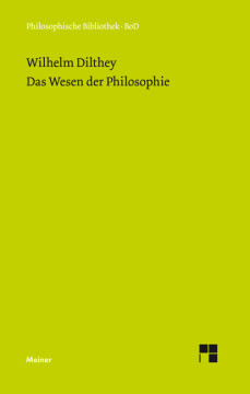 Das Wesen der Philosophie Das Wesen der Philosophie