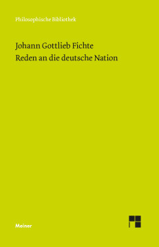 Reden an die deutsche Nation Reden an die deutsche Nation