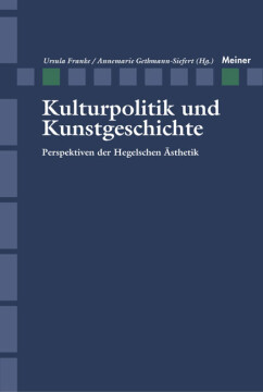 Kulturpolitik und Kunstgeschichte Kulturpolitik und Kunstgeschichte