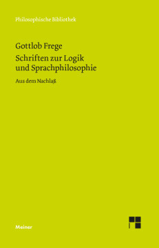 Schriften zur Logik und Sprachphilosophie Schriften zur Logik und Sprachphilosophie