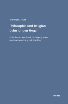 Philosophie und Religion beim jungen Hegel Philosophie und Religion beim jungen Hegel