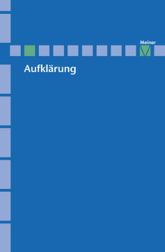 Aufklärung, Band 5/2: Alltag in der Zeit der Aufklärung Aufklärung, Band 5/2: Alltag in der Zeit der Aufklärung