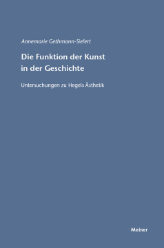 Die Funktion der Kunst in der Geschichte Die Funktion der Kunst in der Geschichte