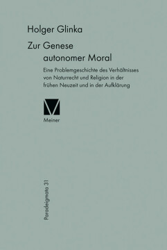 Zur Genese autonomer Moral Zur Genese autonomer Moral