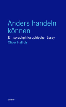 Anders handeln können Anders handeln können