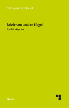 Briefe von und an Hegel. Band 2