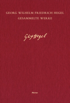 Die Bibliothek Georg Wilhelm Friedrich Hegels I