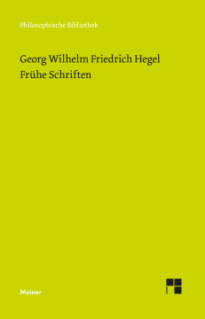 Frühe Schriften Frühe Schriften