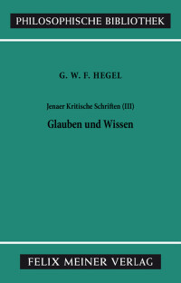 Jenaer Kritische Schriften III