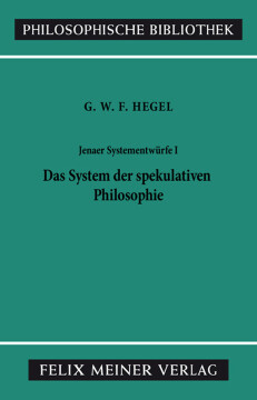 Jenaer Systementwürfe I Jenaer Systementwürfe I