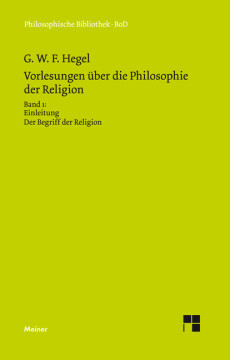 Vorlesungen über die Philosophie der Religion. Teil 1