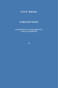 Vorlesungen über die Philosophie der Religion. Teil 1