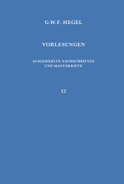 Vorlesungen über die Philosophie der Weltgeschichte Vorlesungen über die Philosophie der Weltgeschichte