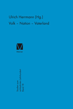 Volk – Nation – Vaterland Volk – Nation – Vaterland