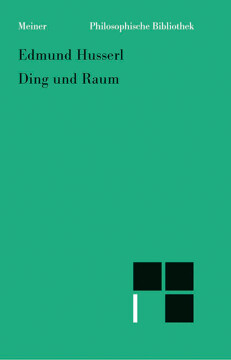 Ding und Raum Ding und Raum
