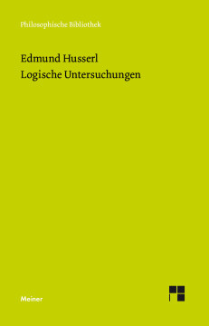 Logische Untersuchungen Logische Untersuchungen