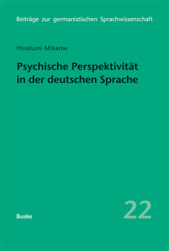 Psychische Perspektivität in der deutschen Sprache
