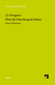 Über die Einteilung der Natur 1 Über die Einteilung der Natur 1