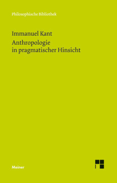 Anthropologie in pragmatischer Hinsicht Anthropologie in pragmatischer Hinsicht