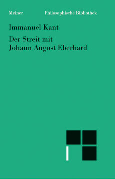Der Streit mit Johann August Eberhardt