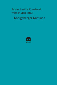 Königsberger Kantiana Königsberger Kantiana