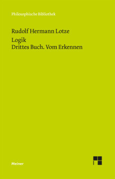 Logik. Drittes Buch. Vom Erkennen Logik. Drittes Buch. Vom Erkennen