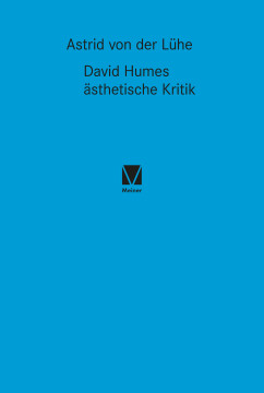 David Humes ästhetische Kritik David Humes ästhetische Kritik