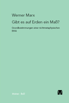 Gibt es auf Erden ein Maß? Gibt es auf Erden ein Maß?