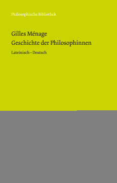 Geschichte der Philosophinnen Geschichte der Philosophinnen