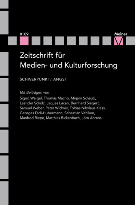 ZMK Zeitschrift für Medien- und Kulturforschung 0/2009: Angst