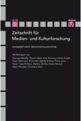 ZMK Zeitschrift für Medien- und Kulturforschung 1/2/2010: Medienphilosophie