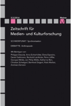 ZMK Zeitschrift für Medien- und Kulturforschung 5/2/2014: Synchronisation