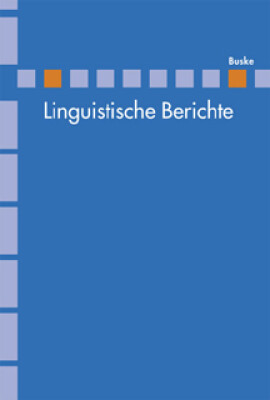 Linguistische Berichte Heft 209