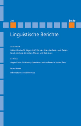 Linguistische Berichte Heft 241