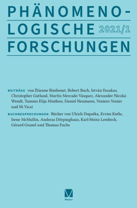 Phänomenologische Forschungen 2021-1