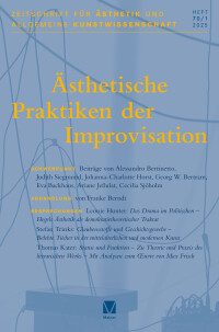 Zeitschrift für Ästhetik und Allgemeine Kunstwissenschaft